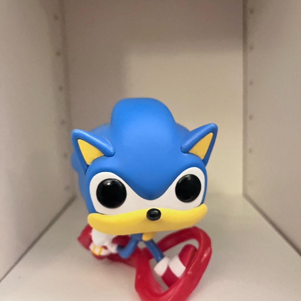 Funko Blue and Red Sonic Figure